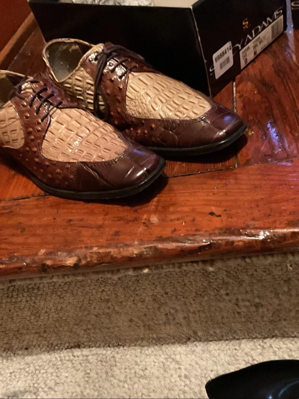Stacy Adams two tone